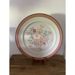 Vintage NITTO brand Meadow Stone Persian Garden Round platter